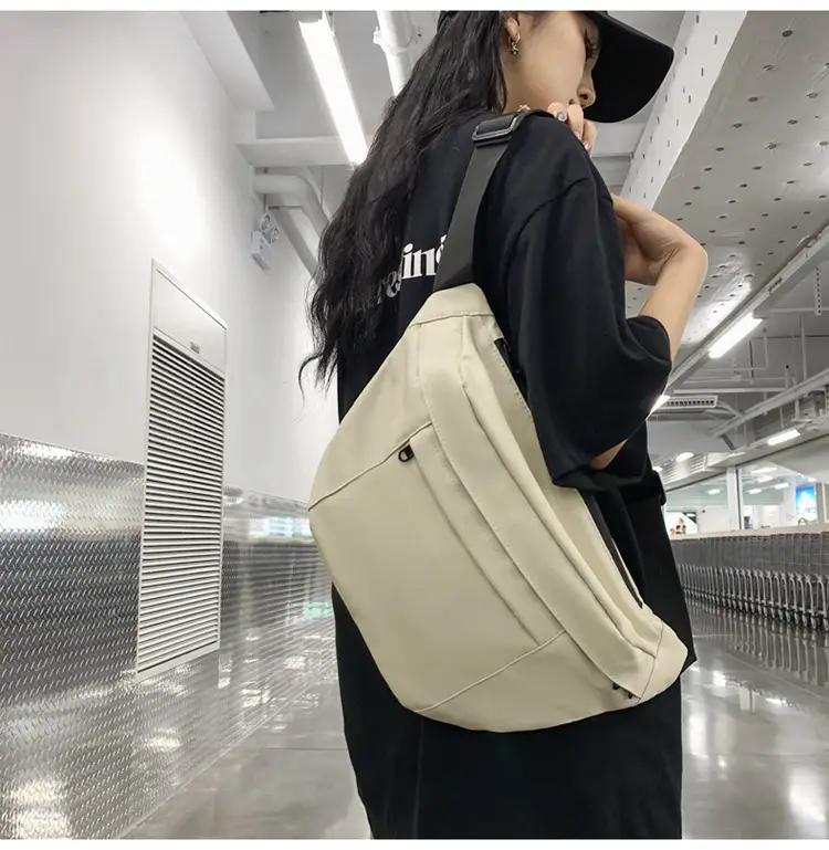 Men's Black Crossbody Bag Large Capacity Casual 2024 — feature 20