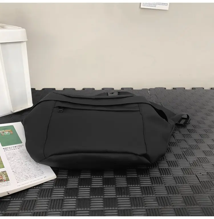 Men's Black Crossbody Bag Large Capacity Casual 2024 — feature 29