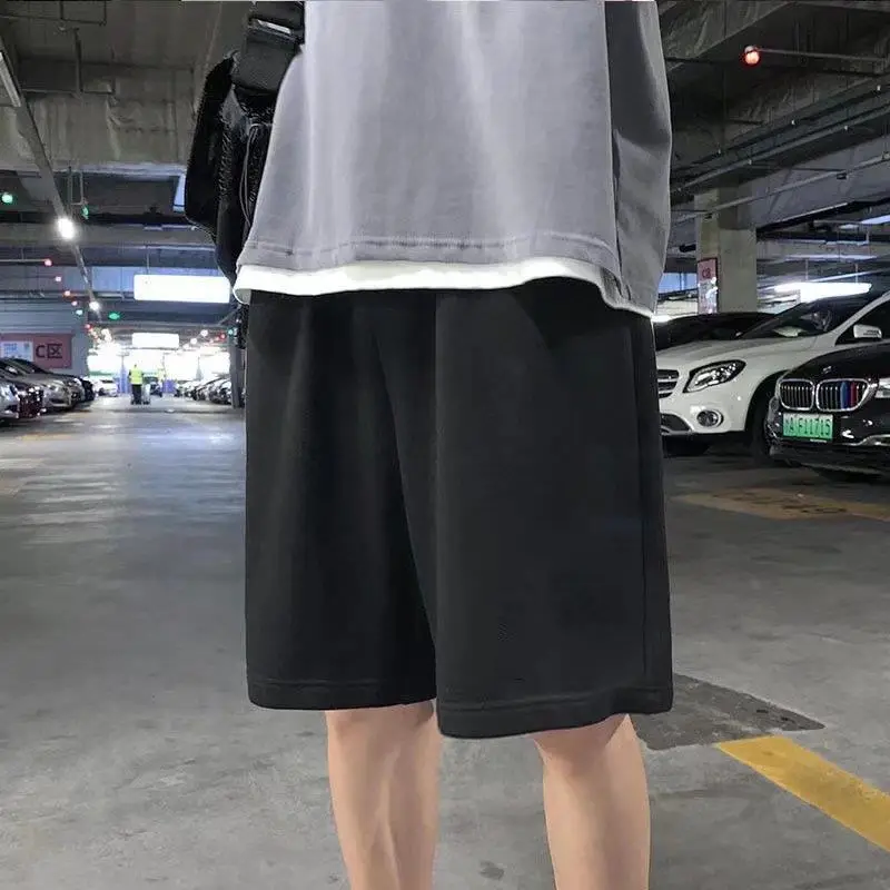 Men Ice Mesh Shorts White Quick Dry Sports Pants