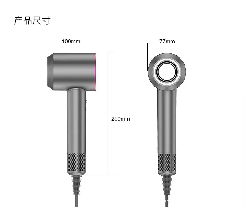High-Speed Hair Dryer with Negative Ion & Silent Operation — feature 12