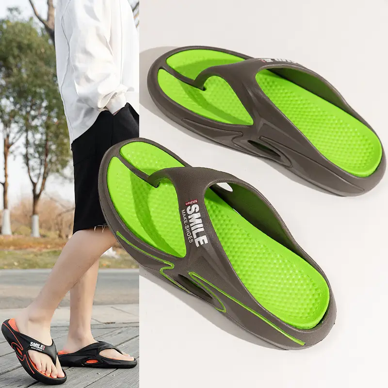Stomp Flip-flops Men's New Summer Odor-proof Non-slip Beach Flip-flops Casual Sandals - Image 5