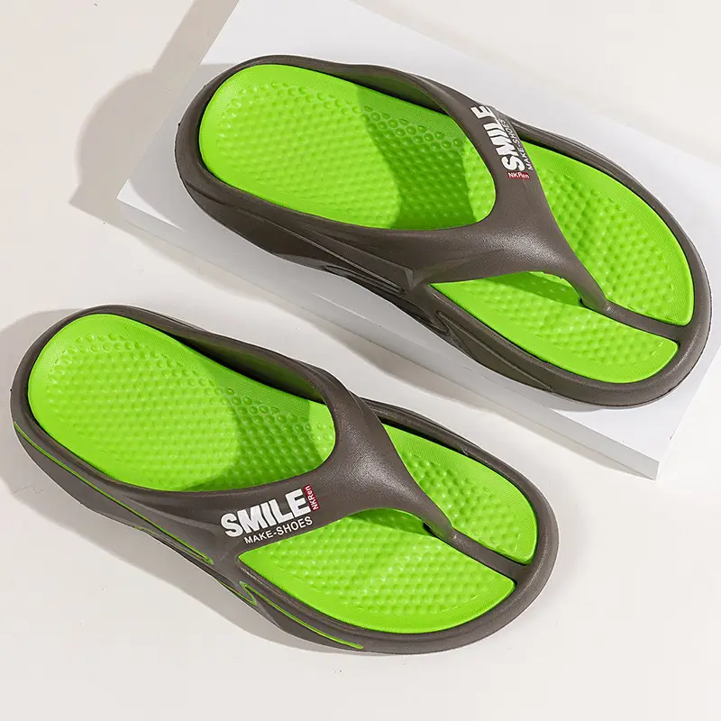 Stomp Flip-flops Men's New Summer Odor-proof Non-slip Beach Flip-flops Casual Sandals - Image 2