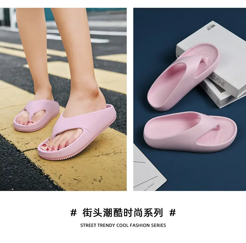 Cross-border Flip-flops Men's and Women's Summer Non-slip Slippers Couple's Outerwear Sandals Thick Bottom Sandals Sandals — feature 10