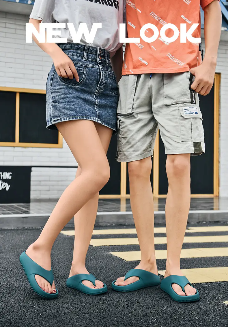 Cross-border Flip-flops Men's and Women's Summer Non-slip Slippers Couple's Outerwear Sandals Thick Bottom Sandals Sandals — feature 13