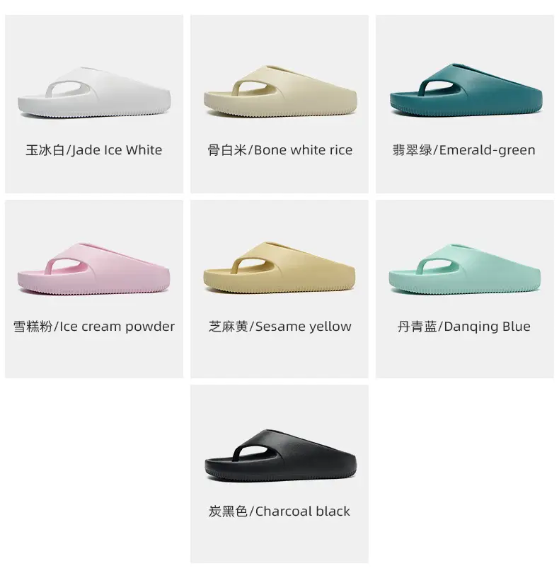 Cross-border Flip-flops Men's and Women's Summer Non-slip Slippers Couple's Outerwear Sandals Thick Bottom Sandals Sandals — feature 3