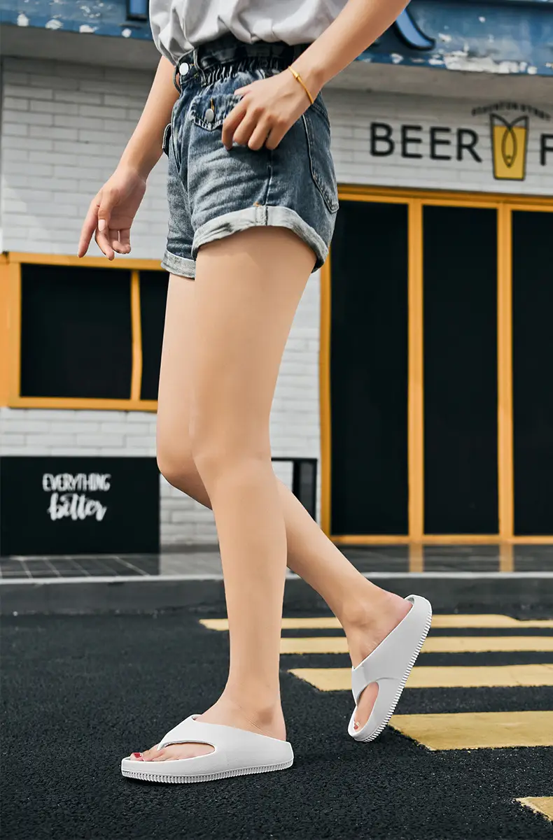 Cross-border Flip-flops Men's and Women's Summer Non-slip Slippers Couple's Outerwear Sandals Thick Bottom Sandals Sandals — feature 7