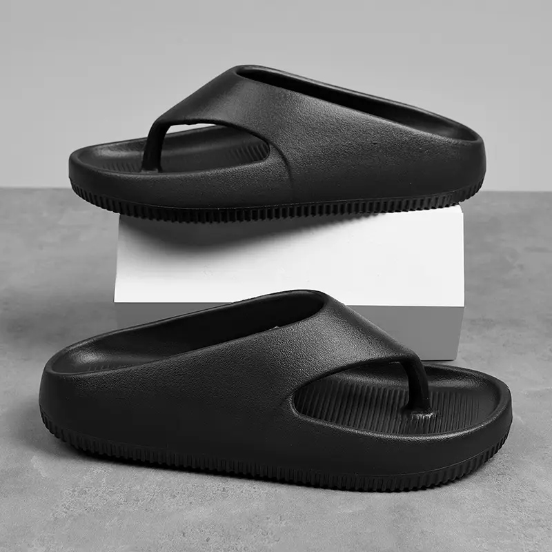 Cross-border Flip-flops Men's and Women's Summer Non-slip Slippers Couple's Outerwear Sandals Thick Bottom Sandals Sandals - Image 2