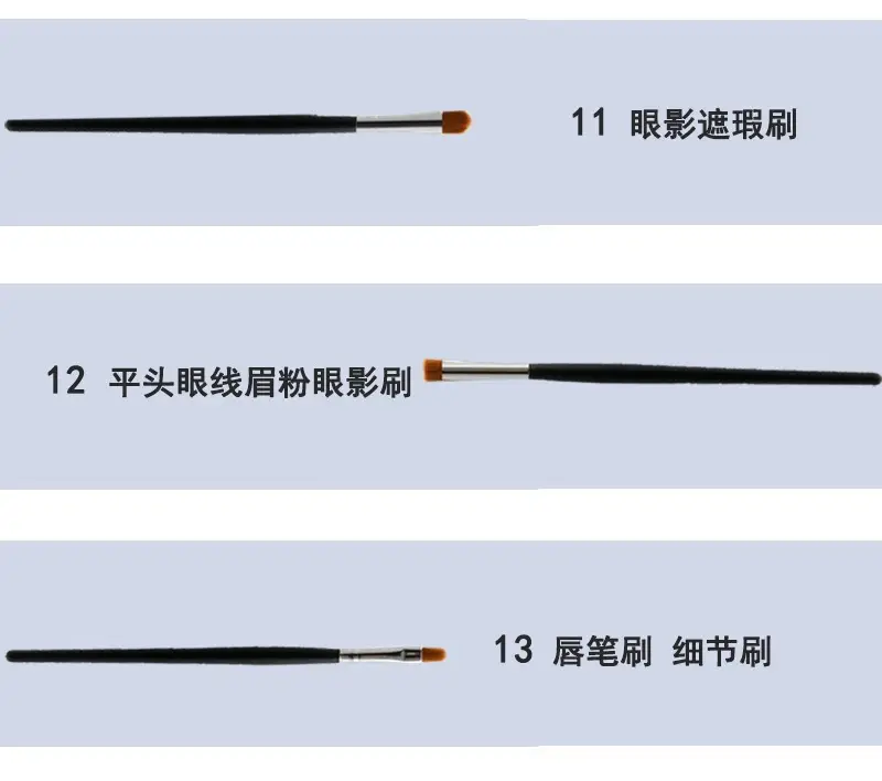 18-Piece Makeup Brush Set for Students & Professionals — feature 15