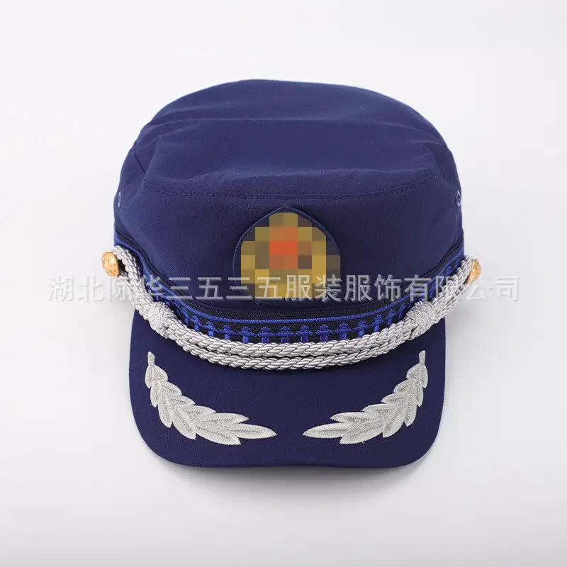 Blue Fire Standby Cap with Emblem for Men - Image 8
