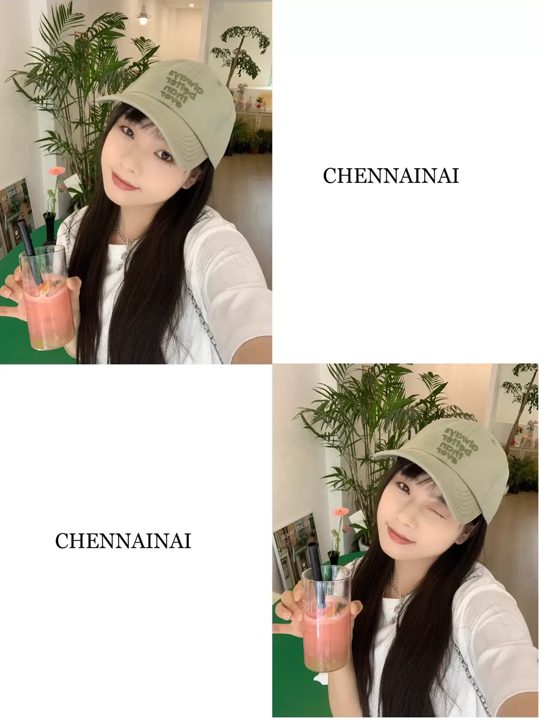 Korean Style Black Embroidered Cap Women Men — feature 18