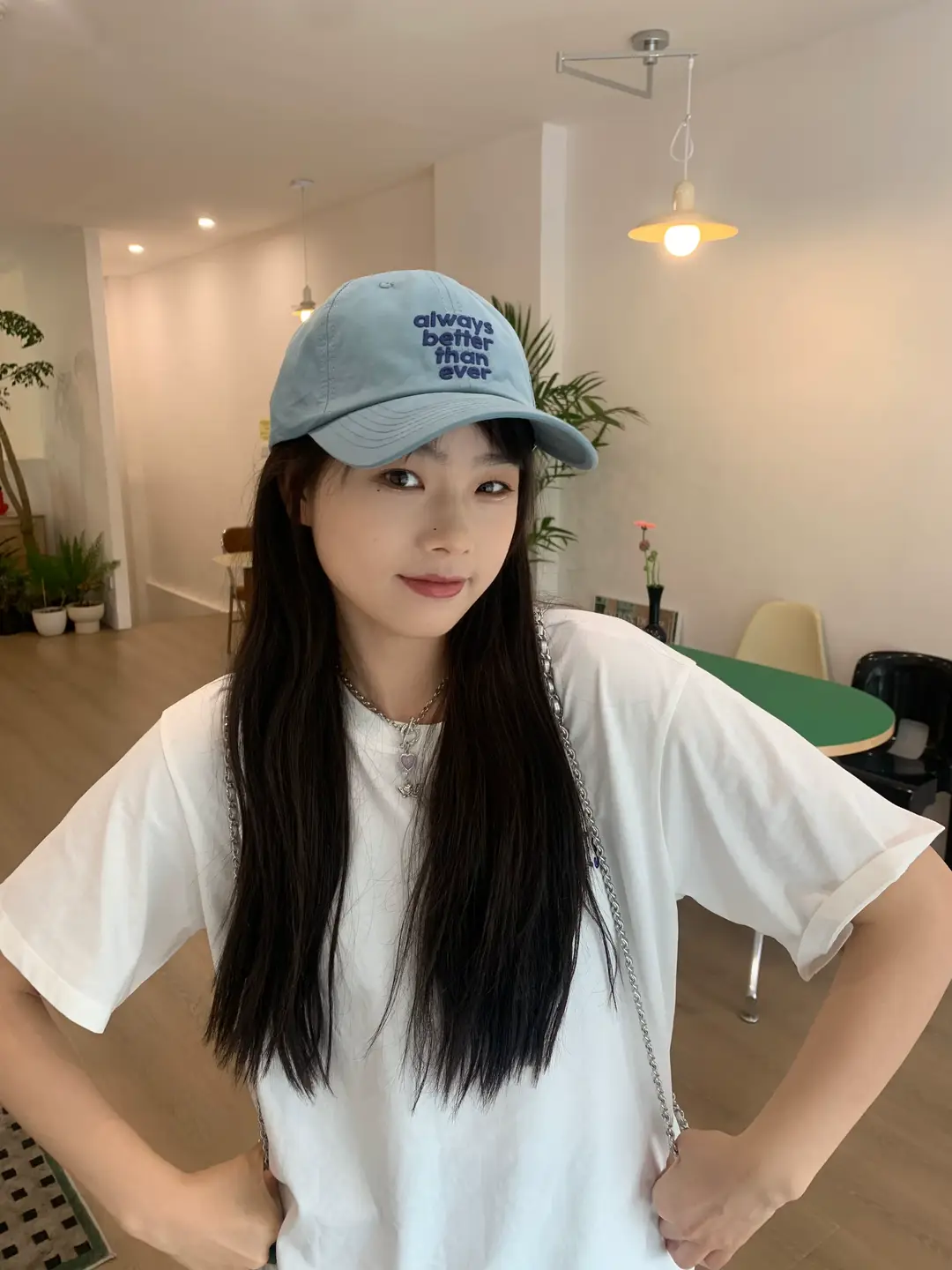 Korean Style Black Embroidered Cap Women Men — feature 6