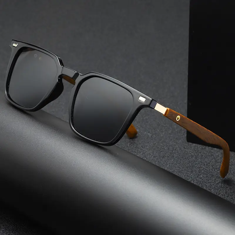 Korean Style Sunglasses Women Square Frame Brown Tones — feature 1