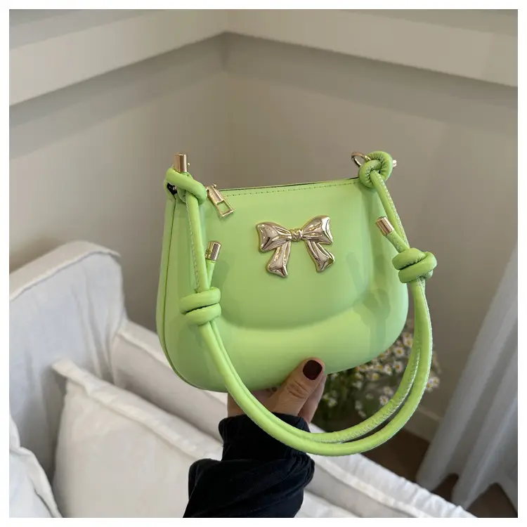 Women's Black Bow Crossbody Bag 2024 Summer — feature 12