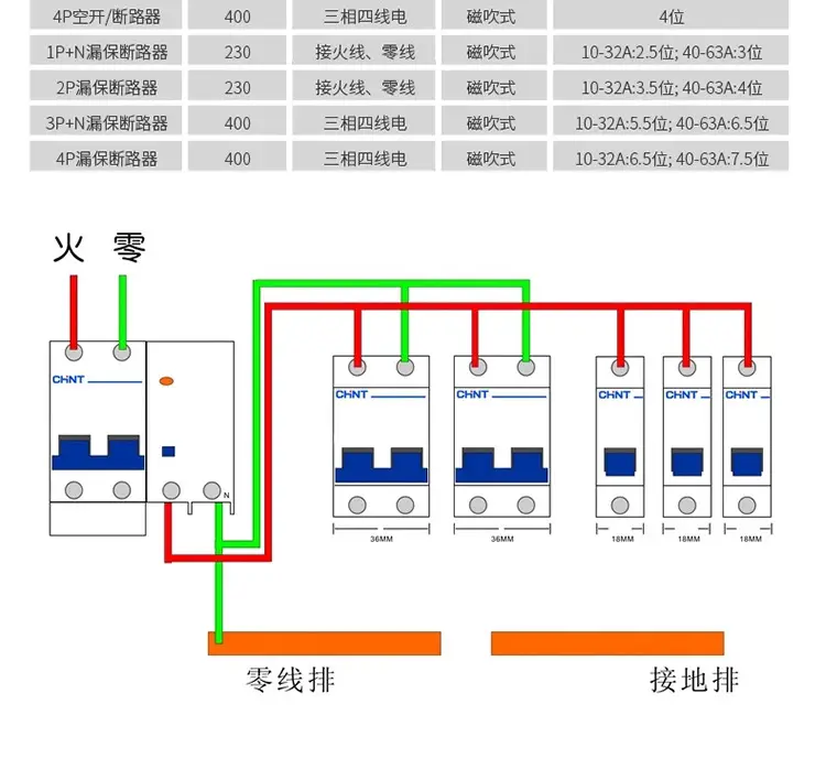 Chint Nxb Air Switch 220V 1P32A Flame Retardant — feature 20