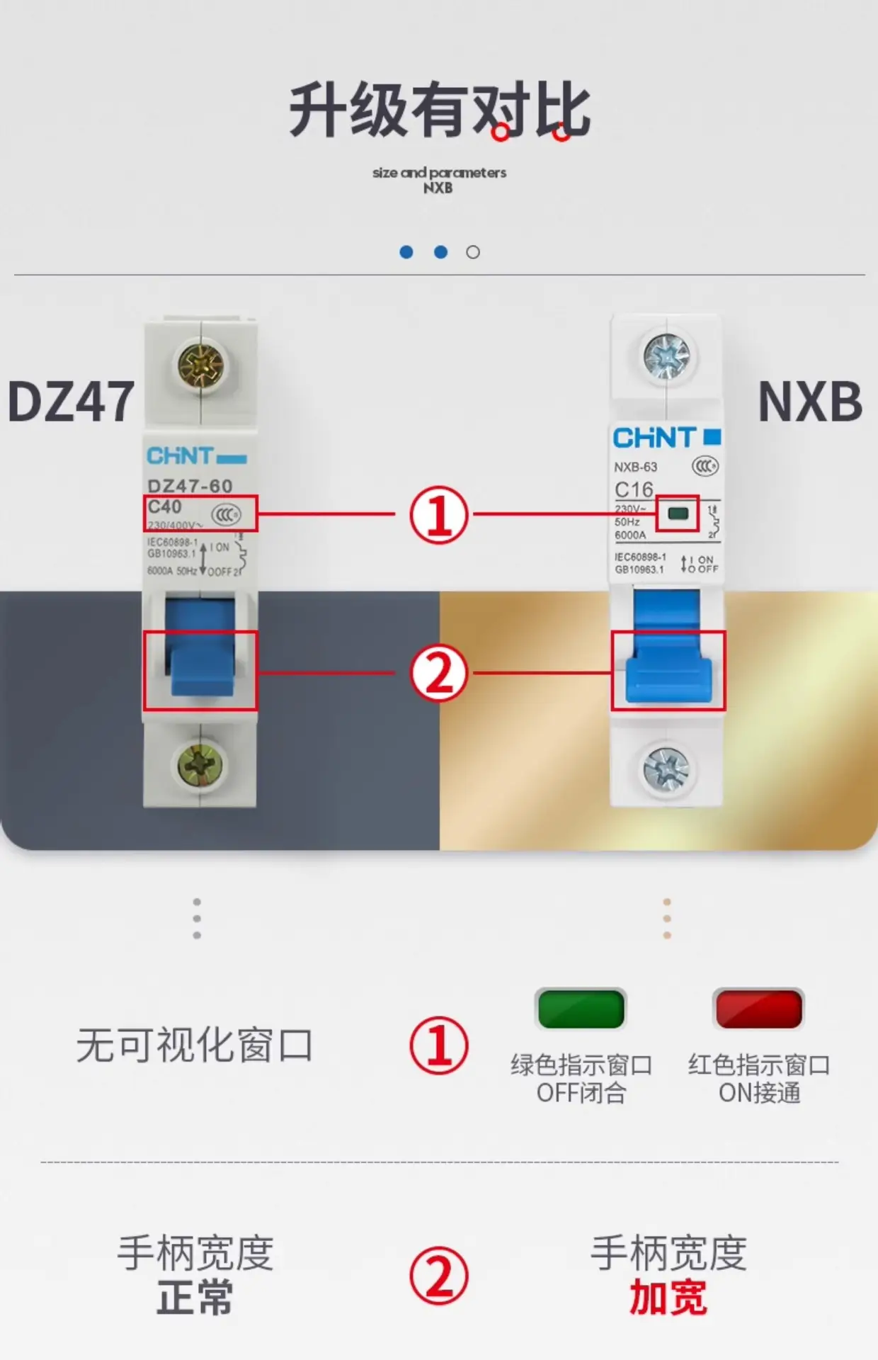 Chint Nxb Air Switch 220V 1P32A Flame Retardant — feature 3