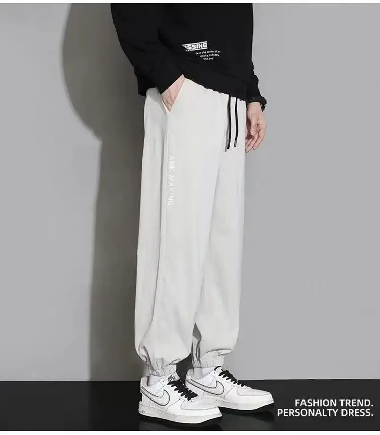 Men's White Wash Cotton Tilt Pants 5CM Height — feature 5