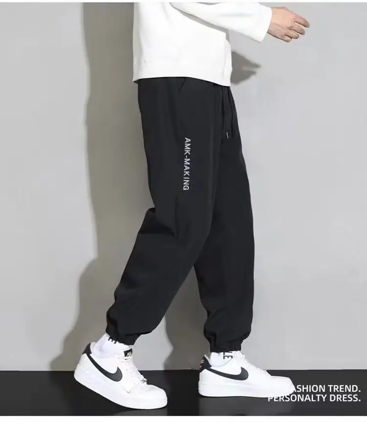 Men's White Wash Cotton Tilt Pants 5CM Height — feature 9
