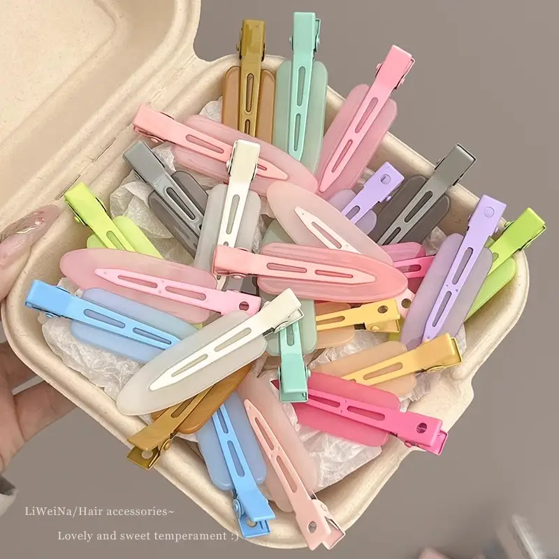 New 2024 Dopamine Colorful Hairpin Women's Seamless Hairpin Summer - Image 17