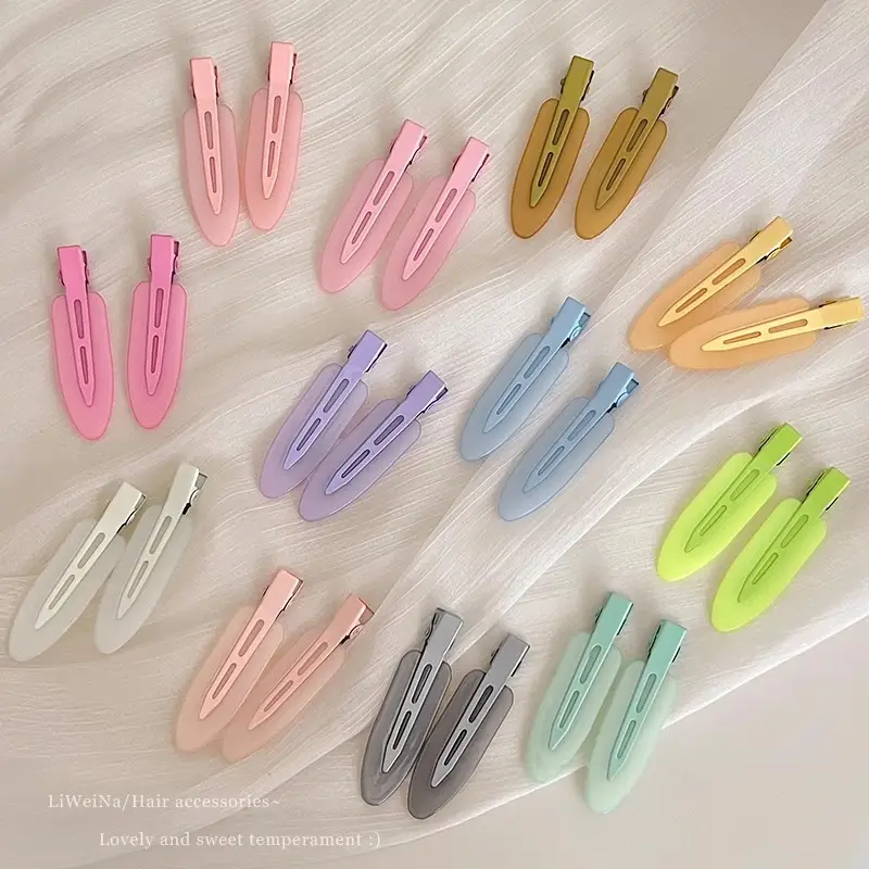 New 2024 Dopamine Colorful Hairpin Women's Seamless Hairpin Summer - Image 18