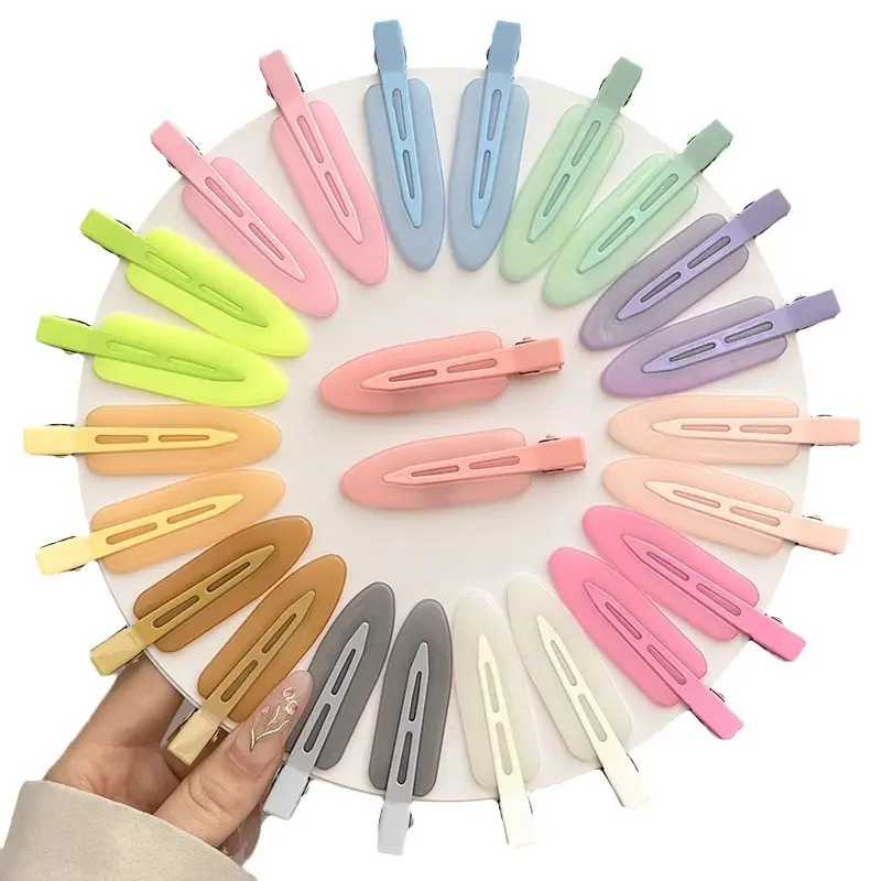 New 2024 Dopamine Colorful Hairpin Women's Seamless Hairpin Summer - Image 19