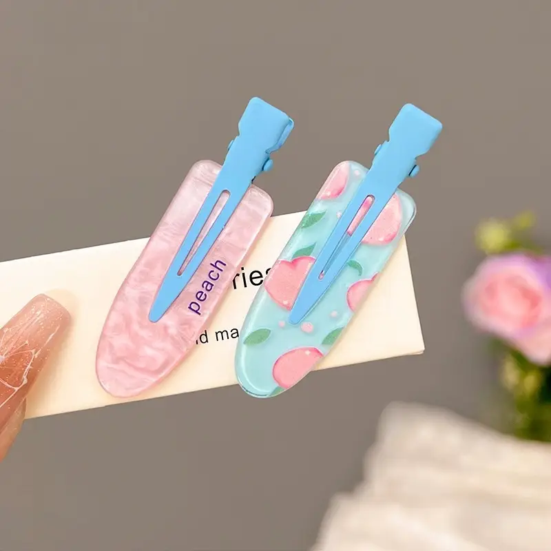 New 2024 Dopamine Colorful Hairpin Women's Seamless Hairpin Summer - Image 10