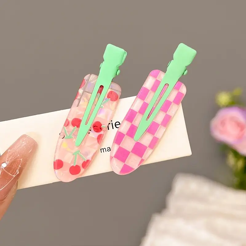 New 2024 Dopamine Colorful Hairpin Women's Seamless Hairpin Summer - Image 9