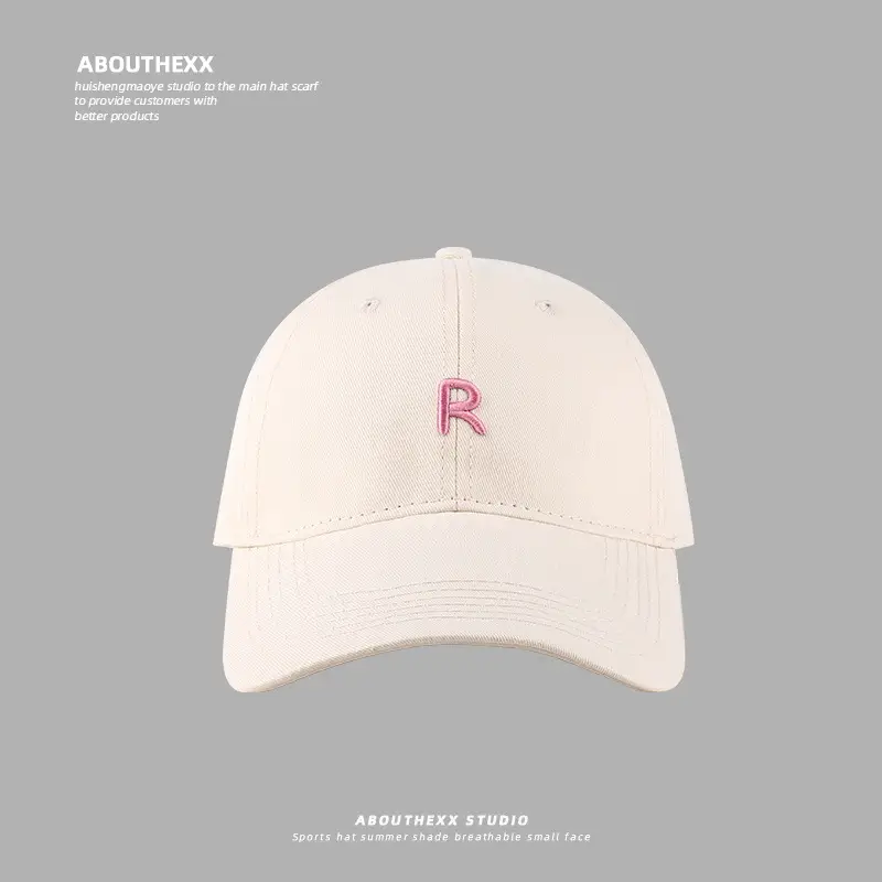 R Letter Embroidered Blue Baseball Cap for Boys Girls - Image 2