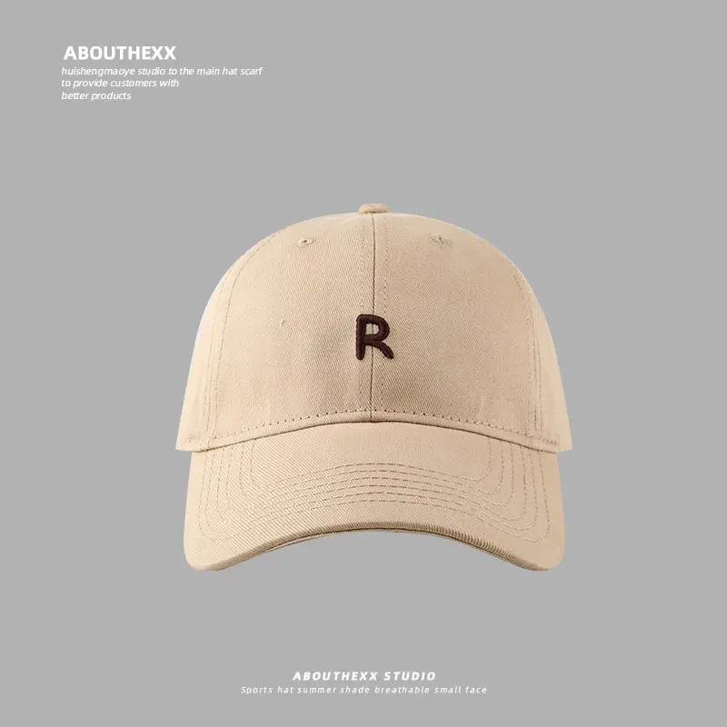 R Letter Embroidered Blue Baseball Cap for Boys Girls - Image 3