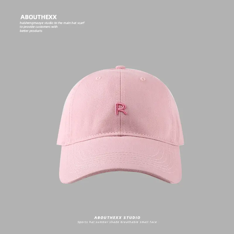 R Letter Embroidered Blue Baseball Cap for Boys Girls - Image 5