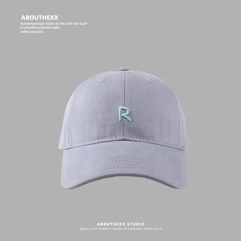 R Letter Embroidered Blue Baseball Cap for Boys Girls - Image 7
