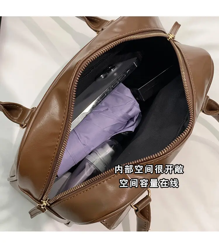 European & American PU Leather Shoulder Bag 2024 — feature 17