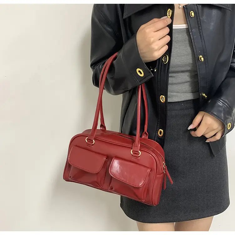 European & American PU Leather Shoulder Bag 2024 — feature 21