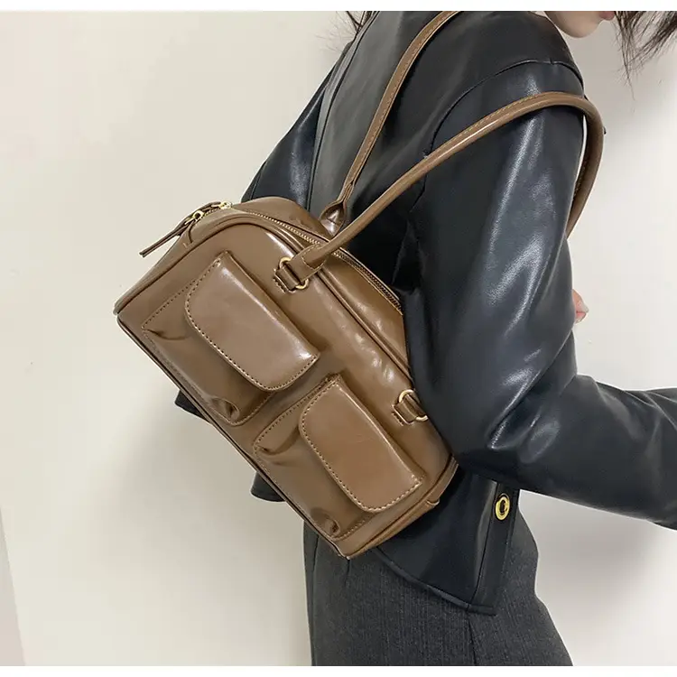 European & American PU Leather Shoulder Bag 2024 — feature 24