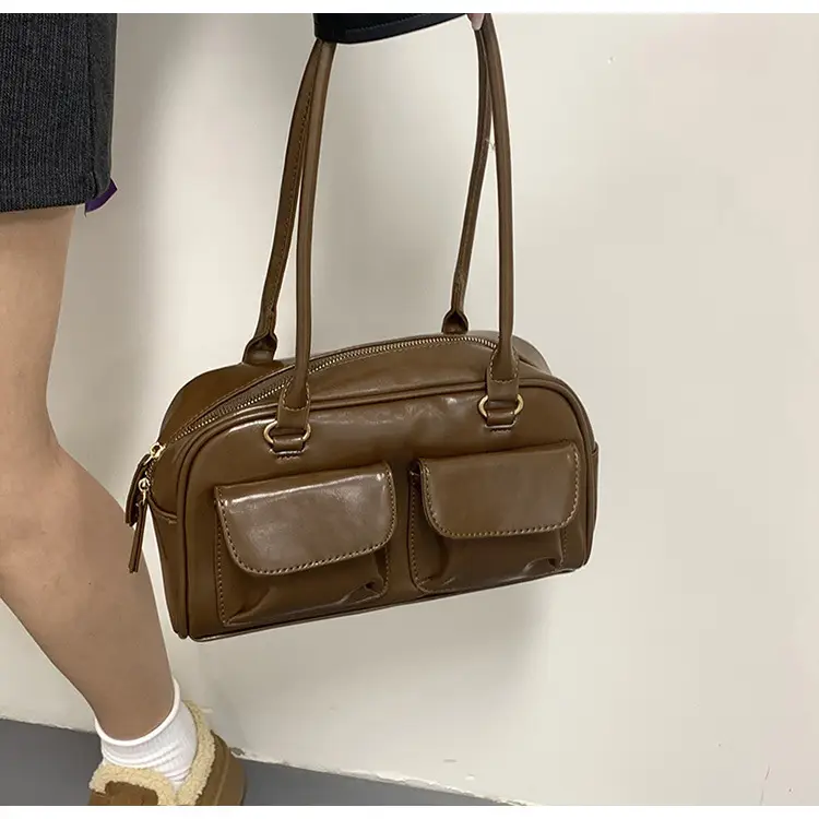 European & American PU Leather Shoulder Bag 2024 — feature 25