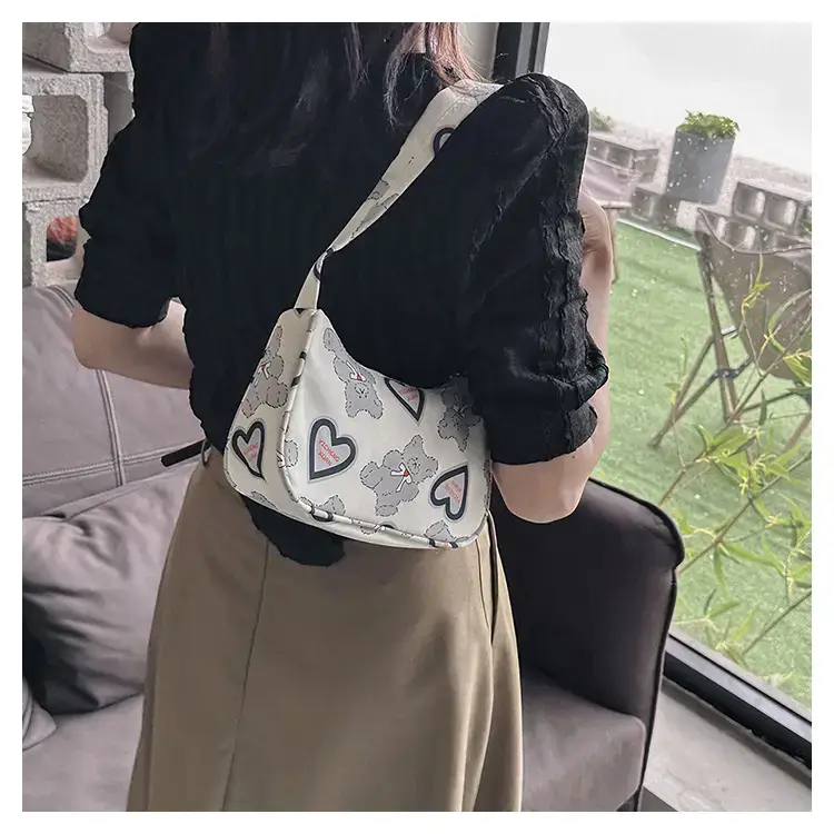 Women's Sweet Small Shoulder Bag with Teddy Bear — feature 17