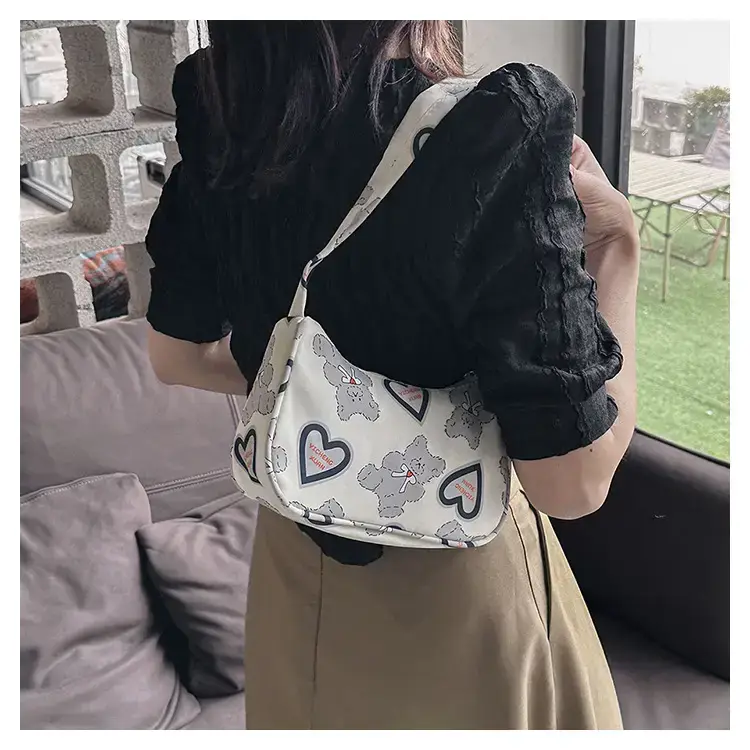 Women's Sweet Small Shoulder Bag with Teddy Bear — feature 18