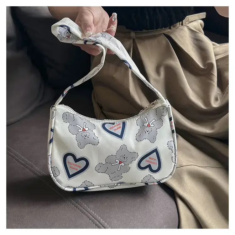 Women's Sweet Small Shoulder Bag with Teddy Bear — feature 19