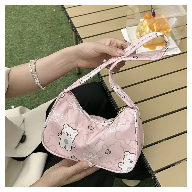 Women's Sweet Small Shoulder Bag with Teddy Bear — feature 22