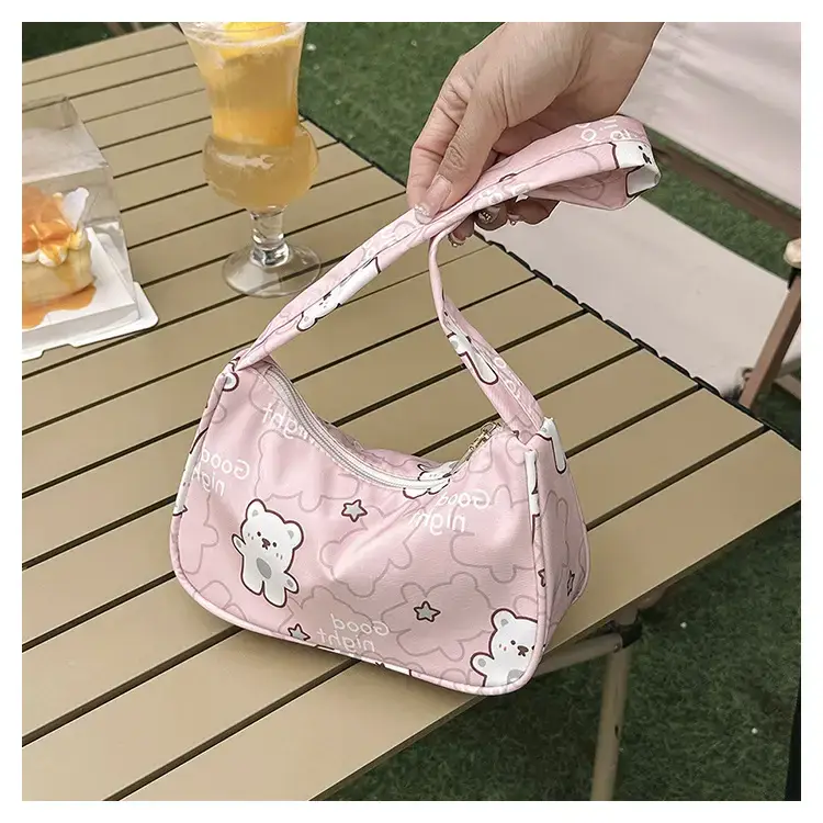 Women's Sweet Small Shoulder Bag with Teddy Bear — feature 24