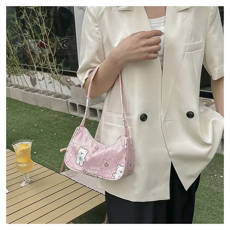 Women's Sweet Small Shoulder Bag with Teddy Bear — feature 26