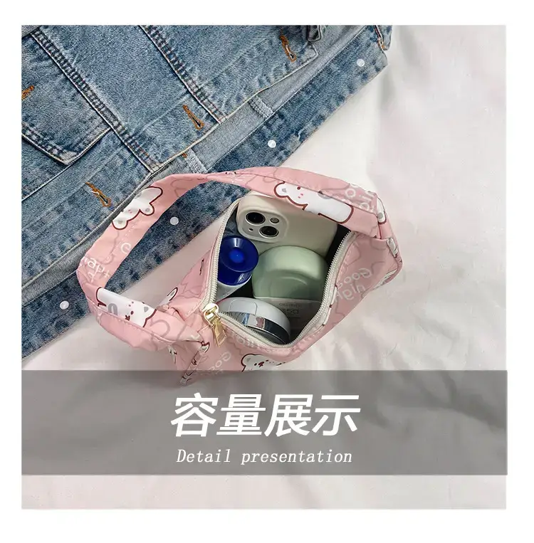 Women's Sweet Small Shoulder Bag with Teddy Bear — feature 8