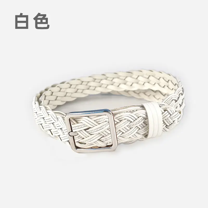 Hand-Woven Vintage Belt for Women with Cross-Border Design