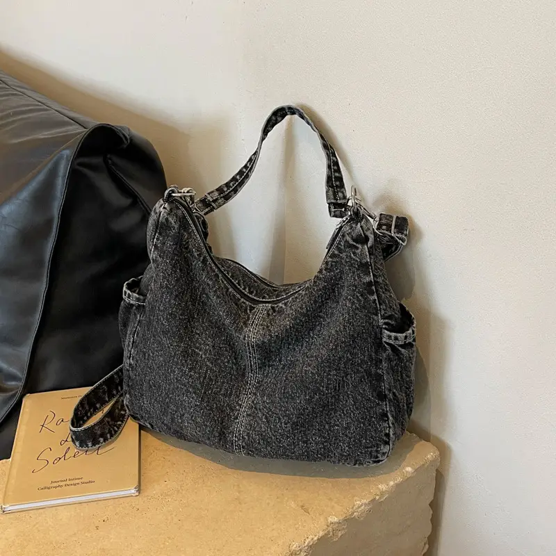 Denim Crossbody Bag 2026 Summer Retro Style - Image 2