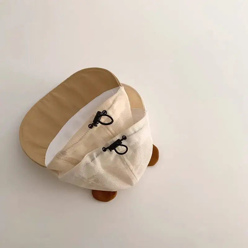 Cartoon Bear Mesh Sun Hat for Baby 2025 - Image 6