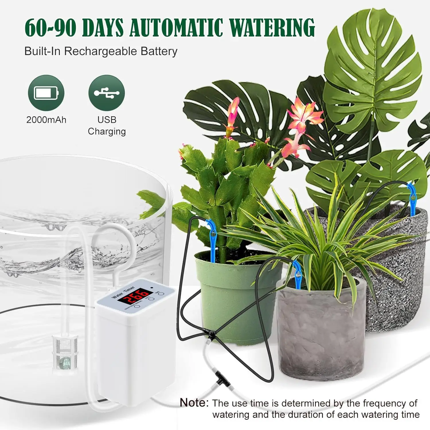 Solar Powered Automatic Watering System for 16 Plants - Image 7