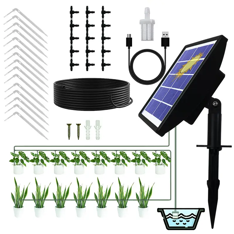 Solar Powered Automatic Watering System for 16 Plants - Image 9