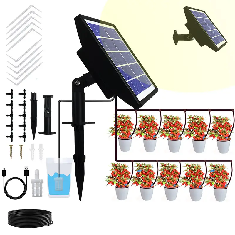 Solar Powered Automatic Watering System for 16 Plants — feature 19
