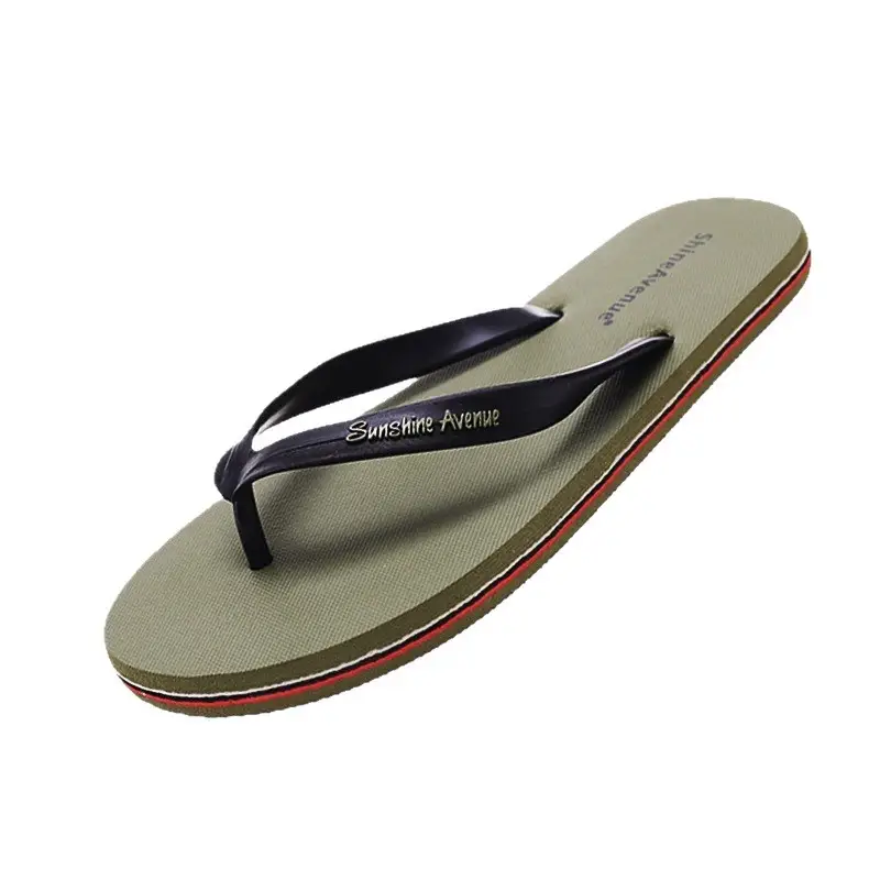 Vietnam's New Summer Flip-Flops for Men, Personalized Outdoor Leisure Non-Slip Flip-Flops Beach Sandals Ready for Sale
