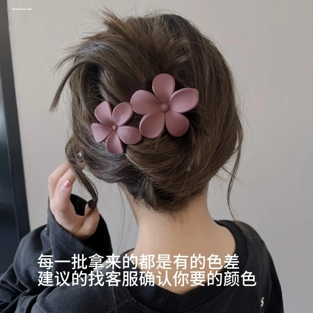 Korean Sweet Flower Hair Accessories 2024