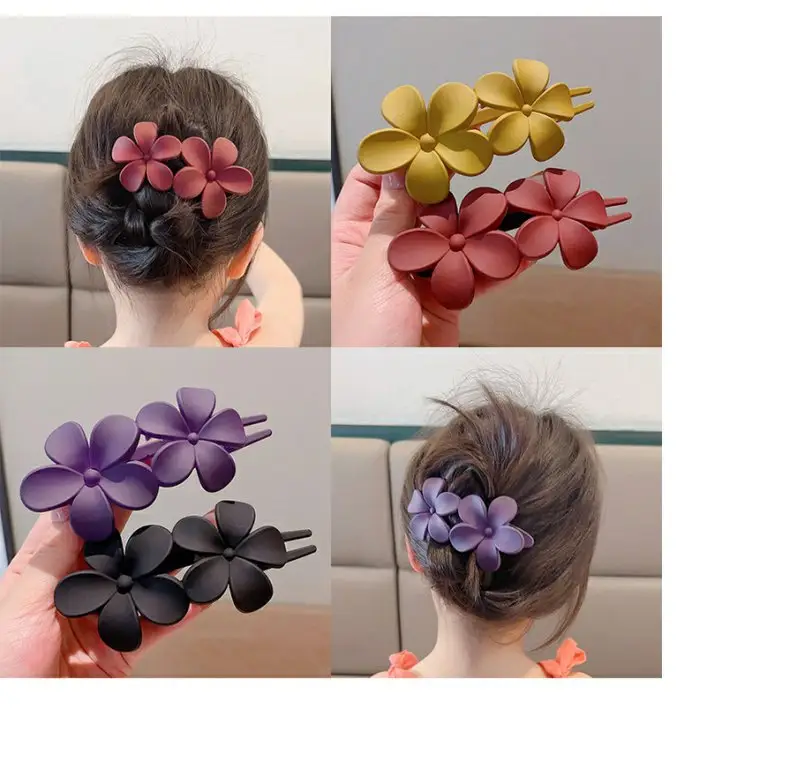 Korean Sweet Flower Hair Accessories 2024 — feature 4
